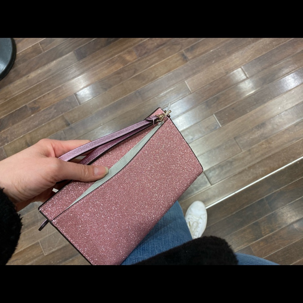 Kate Spade Lola Glitter Wristlet - Picture 2 of 10
